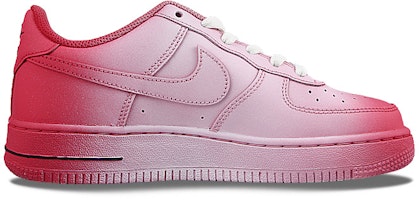 【訂製球鞋】Nike Air Force 1 Low 可愛粉兔 噴墨漸變 簡約 潮流 低筒 板鞋 GS 白紅 Order 【訂製球鞋】Nike Air Force 1 Low 可愛粉兔 噴墨漸變 簡約 潮流 低筒 板鞋 GS 白紅