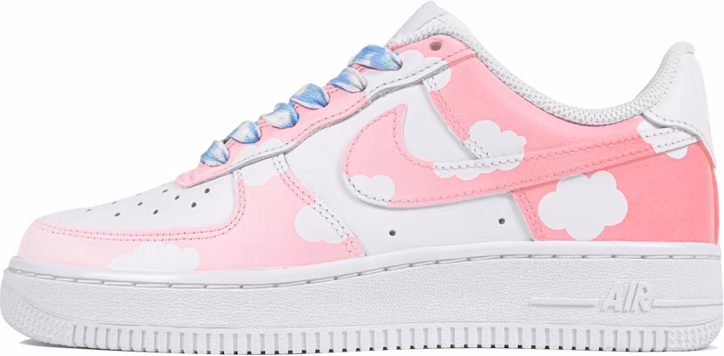 【定制球鞋】Nike Air Force 1 Low 空軍一號 玖制 粉色雲朵 粉色星空 漸變 休閒 低幫 板鞋 男款 白粉 Buy 【定制球鞋】Nike Air Force 1 Low 空軍一號 玖制 粉色雲朵 粉色星空 漸變 休閒 低幫 板鞋 男款 白粉