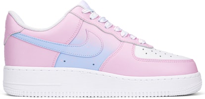 【定制球鞋】Nike Air Force 1 Low 空軍一號 惡魔笑臉 天空 小眾 低幫 板鞋 男款 粉白 Order 【定制球鞋】Nike Air Force 1 Low 空軍一號 惡魔笑臉 天空 小眾 低幫 板鞋 男款 粉白