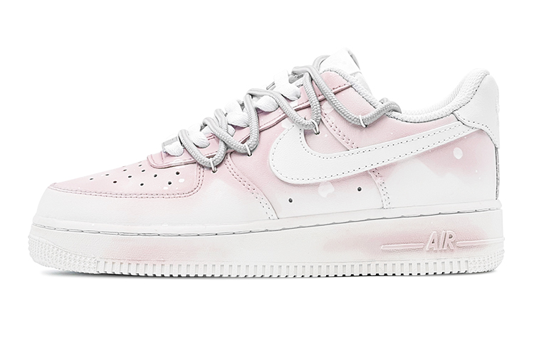 Buy 나이키 에어포스 1 로우 '핑크 드림 그라데이션' (커스텀) CW2288-111(TeamS-粉白印染男S-BOX)