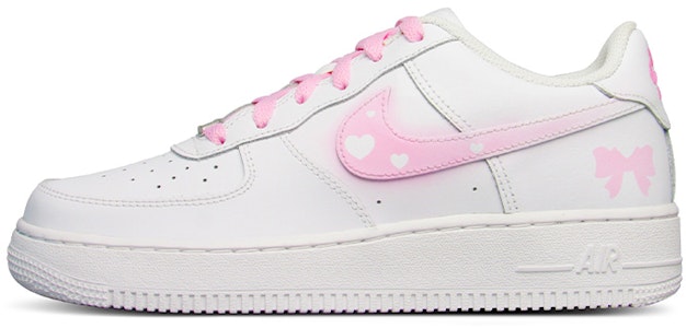 나이키 에어포스 1 로우 '핑크 그라데이션 하트' (커스텀) DH2920-111(Team19-粉色爱心QD) Buy 나이키 에어포스 1 로우 '핑크 그라데이션 하트' (커스텀) DH2920-111(Team19-粉色爱心QD)