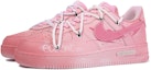Shop Sepatu Custom Nike Air Force 1 Low 'Pink Graffiti' CW2288-111(TeamM-粉色律动-BOX)