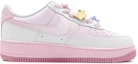 Order 【訂製球鞋】Nike Air Force 1 Low 空軍一號 可拆式 星星掛飾 粉色果凍 特殊鞋盒 低筒 板鞋 GS 白粉