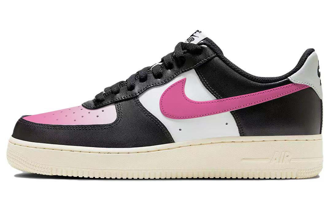 Buy 【客製球鞋】Nike Air Force 1 Low 黑粉年華 美學藝術 耐磨透氣 低筒 板鞋 男款 黑灰粉