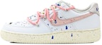 Buy 【定制球鞋】Nike Air Force 1 Low 空軍一號 潑墨 解構 低幫 板鞋 男女同款 粉白