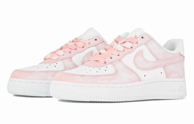 【定制鞋款】Nike Air Force 1 低帮 '粉色星尘' CW2288-111(Team14-星粉男S-Box) Lookbook 【定制鞋款】Nike Air Force 1 低帮 '粉色星尘' CW2288-111(Team14-星粉男S-Box)