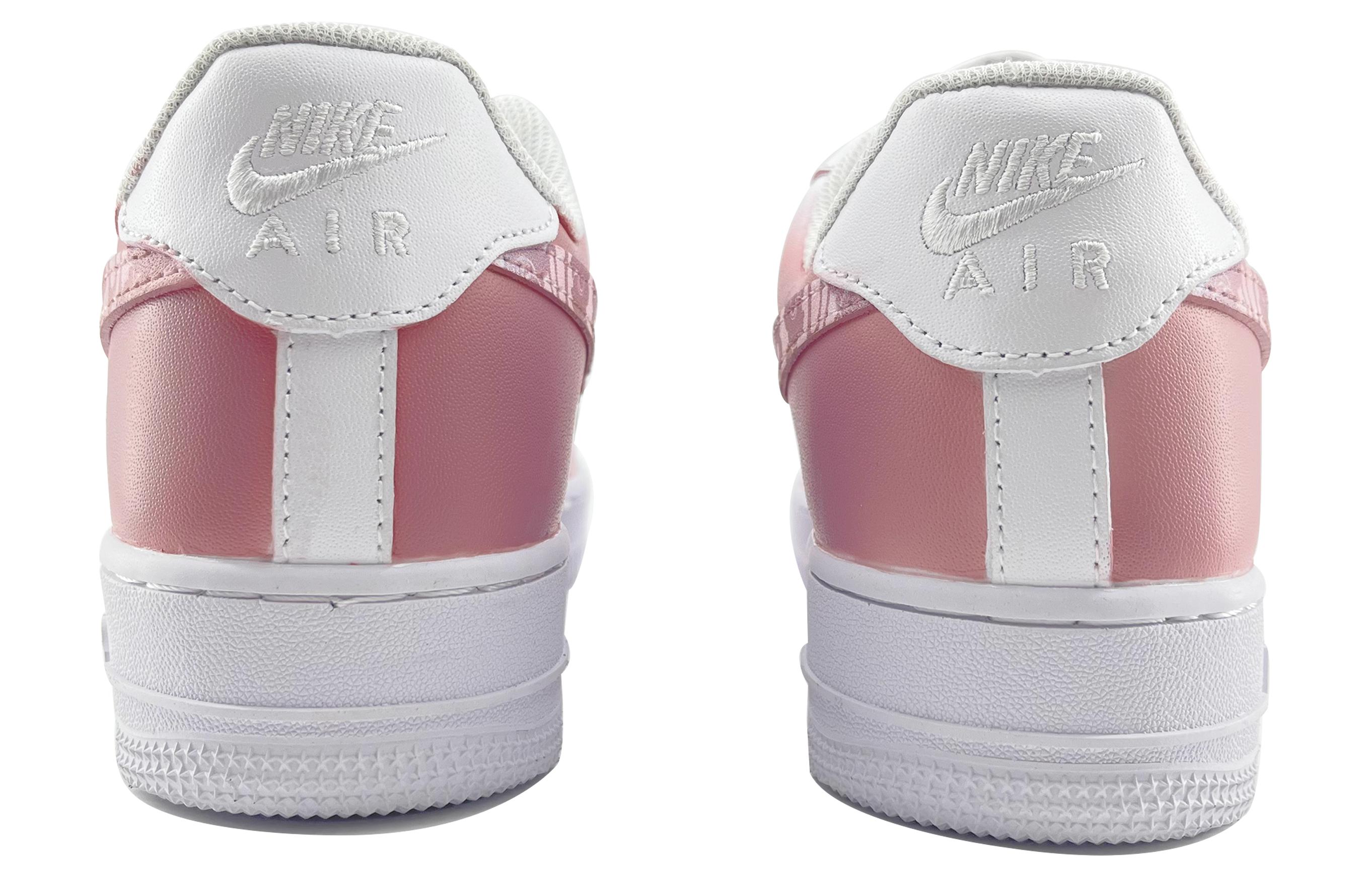 Purchase [定制鞋] 耐克空军一号低帮 '粉白' CW2288-111（Team168-美人祭）