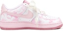 Shop 【訂製球鞋】 Nike Air Force 1 Low 禮盒 變光星空 浪漫主義 小眾設計 休閒 低筒 板鞋 GS 粉白