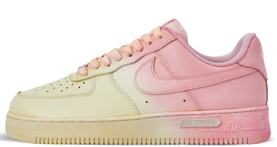 【訂製球鞋】 Nike Air Force 1 Low 芷林 染色 簡潔 特殊鞋盒 低筒 板鞋 男款 粉黃 Buy 【訂製球鞋】 Nike Air Force 1 Low 芷林 染色 簡潔 特殊鞋盒 低筒 板鞋 男款 粉黃