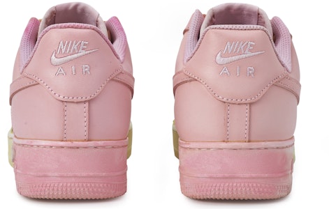 【訂製球鞋】 Nike Air Force 1 Low 芷林 染色 簡潔 特殊鞋盒 低筒 板鞋 男款 粉黃 Shop 【訂製球鞋】 Nike Air Force 1 Low 芷林 染色 簡潔 特殊鞋盒 低筒 板鞋 男款 粉黃