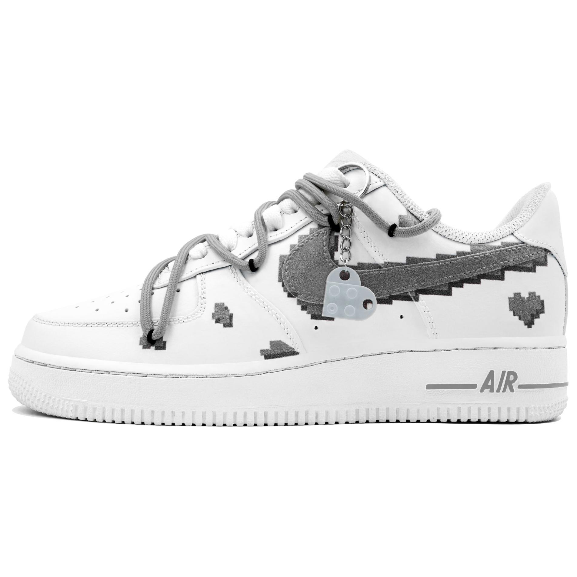 Order [Zapatillas Personalizadas] Nike Air Force 1 Low 'Pixel Block' CW2288-111(Team113-像素方块S-BOX)