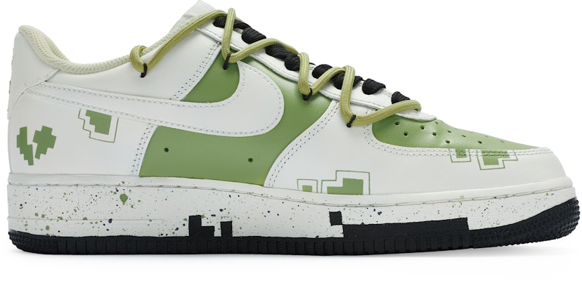 【定製球鞋】 Nike Air Force 1 Low 811製造 心動BUG修補中 像素風 限定托特包 防滑耐磨 低幫 板鞋 男款 Order 【定製球鞋】 Nike Air Force 1 Low 811製造 心動BUG修補中 像素風 限定托特包 防滑耐磨 低幫 板鞋 男款