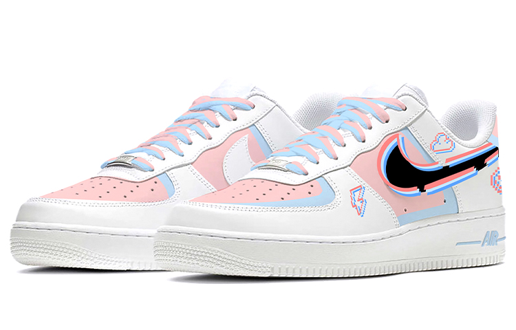 [Custom Shoes] Nike Air Force 1 Low 'Pixel Shadow Overlap' 圖 3