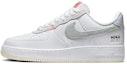 Sizing カスタム Nike Air Force 1 Low "白灰プレイヤー" FB1853-111(Team10-头号玩家)