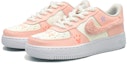 Lookbook 【定制球鞋】Nike Air Force 1 Low 07 空軍一號 毛絨狐狸 爪印 手繪 甜酷風 休閒 低幫 板鞋 GS 粉白