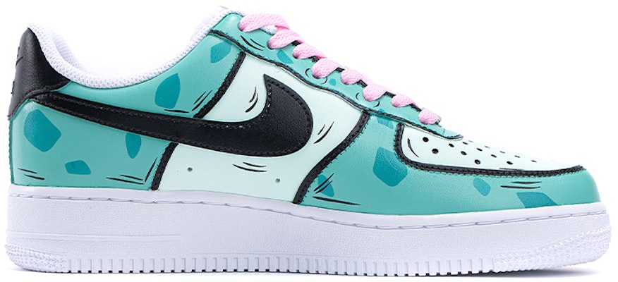 【定製球鞋】 Nike Air Force 1 Low 空軍一號 野鶴製造 動漫定製妙蛙種子二次元 寶可夢 立體尾巴 低幫 板鞋 男款 黑綠 Order 【定製球鞋】 Nike Air Force 1 Low 空軍一號 野鶴製造 動漫定製妙蛙種子二次元 寶可夢 立體尾巴 低幫 板鞋 男款 黑綠