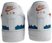 Purchase 【定制球鞋】 Nike Air Force 1 Low 空軍一號 是在玩鞋 波普踏浪 塗鴉 低幫 板鞋 GS 白藍
