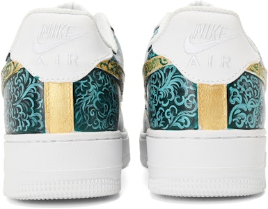 【定制球鞋】 Nike Air Force 1 Low 國潮風 青花琺瑯瓷 塗鴉手繪 低幫 板鞋 男女同款 藍綠 Purchase 【定制球鞋】 Nike Air Force 1 Low 國潮風 青花琺瑯瓷 塗鴉手繪 低幫 板鞋 男女同款 藍綠