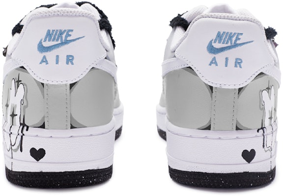 【定制球鞋】 Nike Air Force 1 Low 07 偷心惡作劇 潑墨 解構鞋帶 低幫 板鞋 男款 白灰黑 Purchase 【定制球鞋】 Nike Air Force 1 Low 07 偷心惡作劇 潑墨 解構鞋帶 低幫 板鞋 男款 白灰黑