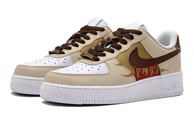 Lookbook 나이키 에어포스 1 로우 '프로메테우스 파이어' (커스텀) DH2920-111(TeamS-火种)
