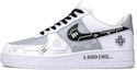 Buy カスタム Nike Air Force 1 Low “PS5コントローラー” CW2288-111(TeamB-喷涂手绘电玩黑白灰)