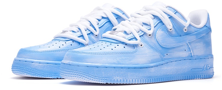 나이키 에어포스 1 로우 '사이키델릭 블루 커스텀' DH2920-111(TeamR-女款迷幻蓝S-BOX) Lookbook 나이키 에어포스 1 로우 '사이키델릭 블루 커스텀' DH2920-111(TeamR-女款迷幻蓝S-BOX)