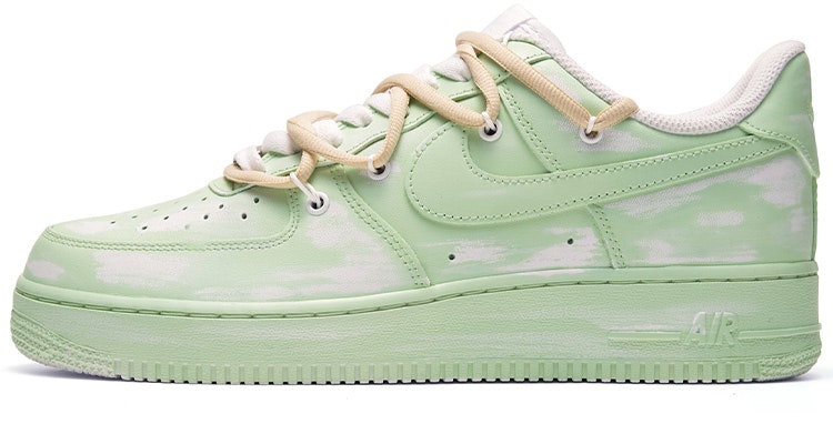 custom-shoes-nike-air-force-1-low-psychedelic-green-custom