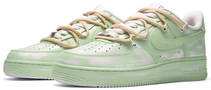 나만의 사이키델릭 그린! 에어포스 1 로우 커스텀 CW2288-111(TeamR-男款迷幻绿S-BOX) Lookbook 나만의 사이키델릭 그린! 에어포스 1 로우 커스텀 CW2288-111(TeamR-男款迷幻绿S-BOX)