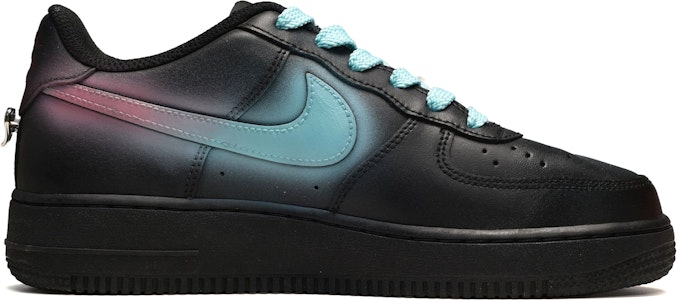 【定制球鞋】 Nike Air Force 1 Low 空軍一號 龐克小熊 低幫 板鞋 男款 黑藍粉 Order 【定制球鞋】 Nike Air Force 1 Low 空軍一號 龐克小熊 低幫 板鞋 男款 黑藍粉