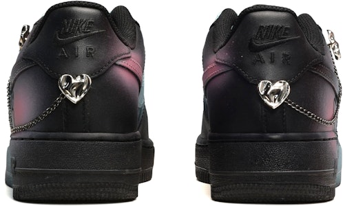 【定制球鞋】 Nike Air Force 1 Low 空軍一號 龐克小熊 低幫 板鞋 男款 黑藍粉 Shop 【定制球鞋】 Nike Air Force 1 Low 空軍一號 龐克小熊 低幫 板鞋 男款 黑藍粉