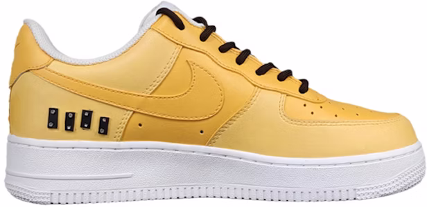【定制球鞋】 Nike Air Force 1 Low 朋克黃色機甲 低筒 板鞋 男款 黃深灰 Order 【定制球鞋】 Nike Air Force 1 Low 朋克黃色機甲 低筒 板鞋 男款 黃深灰