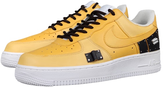 【定制球鞋】 Nike Air Force 1 Low 朋克黃色機甲 低筒 板鞋 男款 黃深灰 Lookbook 【定制球鞋】 Nike Air Force 1 Low 朋克黃色機甲 低筒 板鞋 男款 黃深灰
