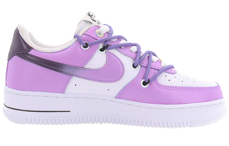 Order [Kasut Custom] Nike Air Force 1 Low 'Ungu Putih Graffiti' DQ7658-100(Team10--艺术涂鸦)