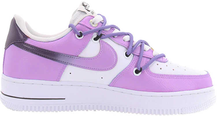 【訂製球鞋】 Nike Air Force 1 Low se 藝術塗鴉 潮流穿孔 防滑耐磨 低筒 板鞋 男款 紫白 Order 【訂製球鞋】 Nike Air Force 1 Low se 藝術塗鴉 潮流穿孔 防滑耐磨 低筒 板鞋 男款 紫白