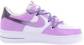 Order 【訂製球鞋】 Nike Air Force 1 Low se 藝術塗鴉 潮流穿孔 防滑耐磨 低筒 板鞋 男款 紫白