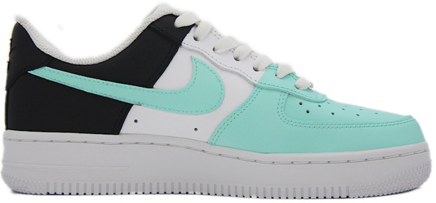 【訂製球鞋】Nike Air Force 1 Low 07 拼圖 特殊鞋盒 防滑 低筒 板鞋 男款 黑藍 Lookbook 【訂製球鞋】Nike Air Force 1 Low 07 拼圖 特殊鞋盒 防滑 低筒 板鞋 男款 黑藍