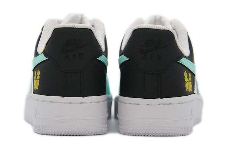 Purchase [Sepatu Custom] Nike Air Force 1 Rendah 'Teka-teki Hitam-Biru' CW2288-111（TEAM110-拼图玩家SBOX）