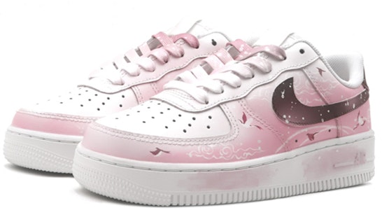 나이키 에어포스 1 로우 '鵲橋 핑크 화이트' (custom) DH2920-111(TeamS-女款鹊桥S-BOX) Lookbook 나이키 에어포스 1 로우 '鵲橋 핑크 화이트' (custom) DH2920-111(TeamS-女款鹊桥S-BOX)