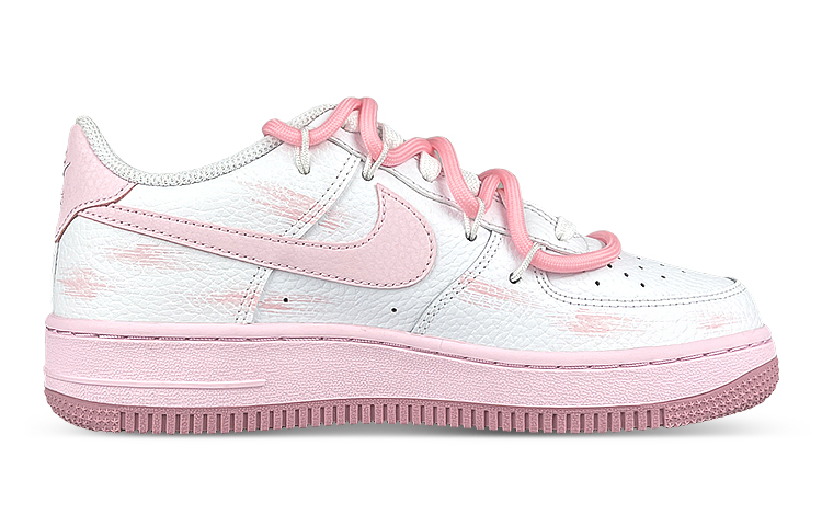Order Zapatillas Nike Air Force 1 Low 'Conejo Deconstruido Graffiti Rosa' CT3839-107(Team47-女AF1粉兔解构)