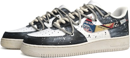 나이키 에어포스 1 로우 '랜덤 페인트 스플래터' (70 characters) CW2288-111(Team11-画生百货男款黑白) Lookbook 나이키 에어포스 1 로우 '랜덤 페인트 스플래터' (70 characters) CW2288-111(Team11-画生百货男款黑白)