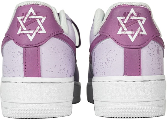 【定制球鞋】 Nike Air Force 1 Low 空軍一號 玖制 潑墨紫色 撞色 魔法 酸味樹莓 低幫 板鞋 男款 紫白 Shop 【定制球鞋】 Nike Air Force 1 Low 空軍一號 玖制 潑墨紫色 撞色 魔法 酸味樹莓 低幫 板鞋 男款 紫白