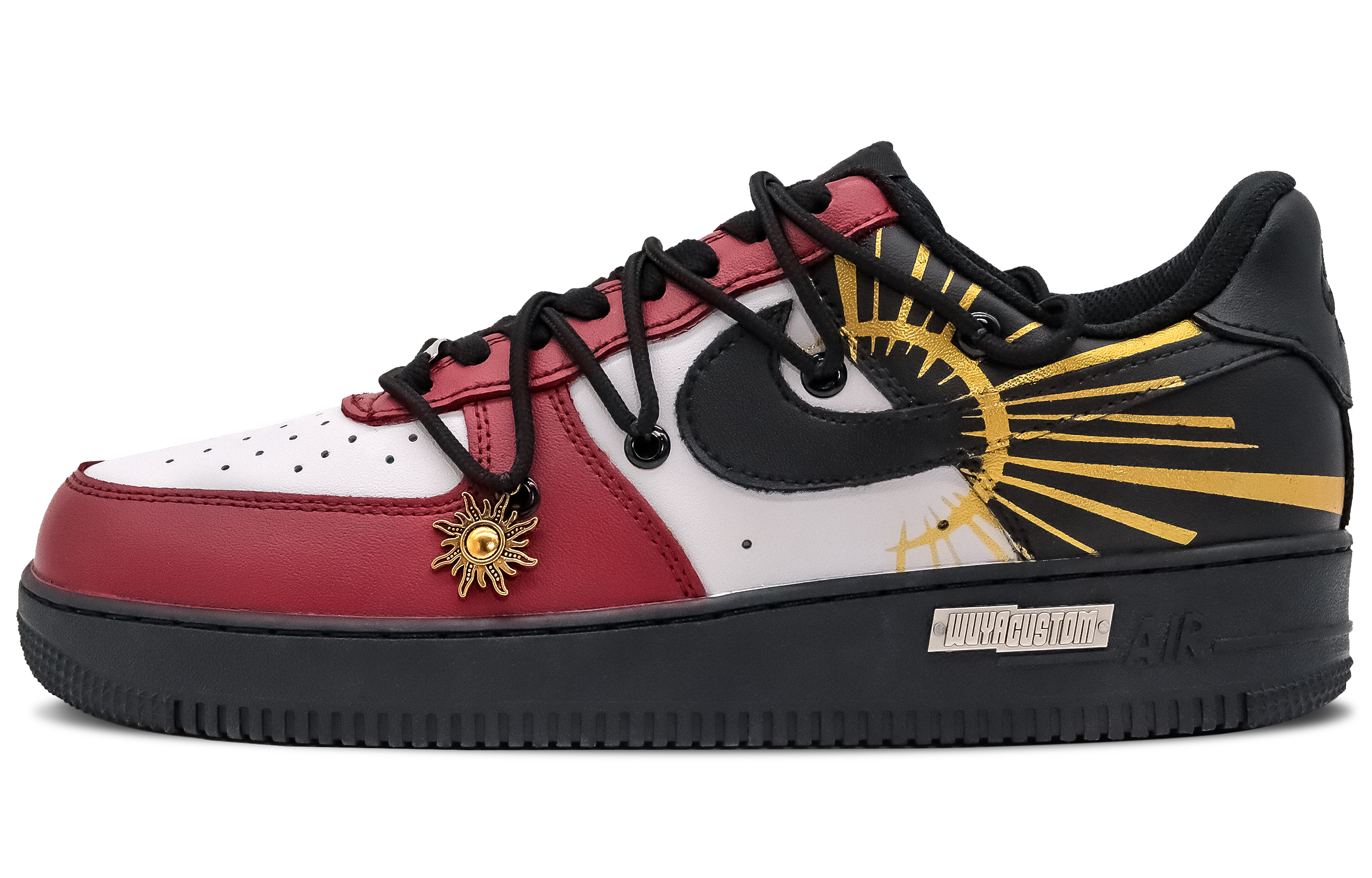 Buy [定制鞋] 耐克空军一号低帮 '夜鸦太阳赫利俄斯' DH2920-001-460292