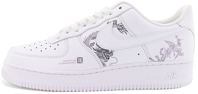 【定制球鞋】 Nike Air Force 1 Low 新中式 中國風 涅槃重生 龍鳳呈祥 復古經典 低幫 板鞋 男款 純白 Buy 【定制球鞋】 Nike Air Force 1 Low 新中式 中國風 涅槃重生 龍鳳呈祥 復古經典 低幫 板鞋 男款 純白