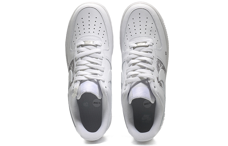 Shop [Sepatu Kustom] Nike Air Force 1 Rendah 'Rebirth Putih' 314192-117(Team10-涅槃重生)