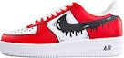 Buy ナイキ エア フォース 1 ロー 'レッド ブラック クラシック' カスタムシューズ CW2288-111(Team13-二次元漫画风红黑A)