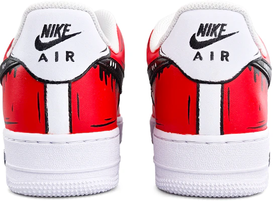 【訂製球鞋】Nike Air Force 1 低筒 紅黑 復古 經典 板鞋 防滑耐磨 男款 純白 Shop 【訂製球鞋】Nike Air Force 1 低筒 紅黑 復古 經典 板鞋 防滑耐磨 男款 純白
