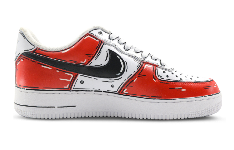 [Custom Shoes] Nike Air Force 1 Low 'Red Mecha' 圖 2