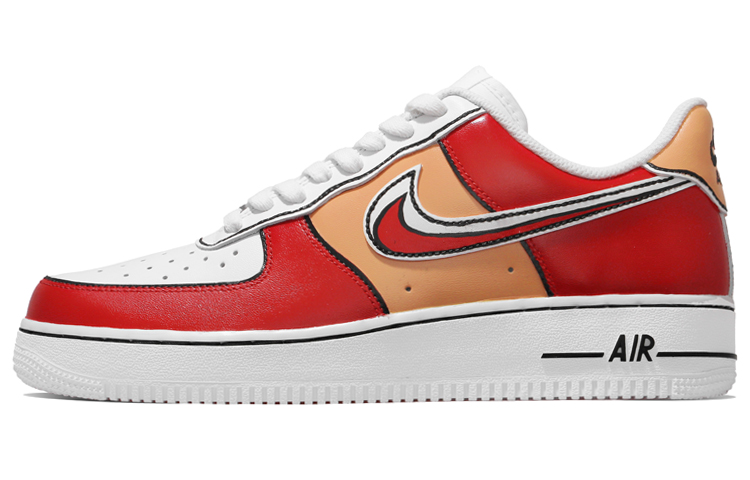 Buy 나이키 에어포스 1 로우 '레드 오렌지 아머' (커스텀) CW2288-111-466541