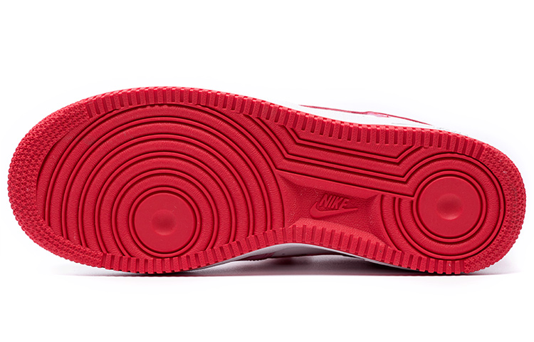 Details for [カスタムシューズ] ナイキ エアフォース1 ロー「赤白リトルロックパーク虎縞の足跡」 CW1575-100(Team1-女款虎纹猫爪粉色）