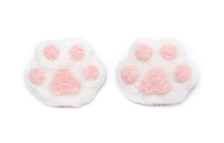 Sizing [カスタムシューズ] ナイキ エアフォース1 ロー「赤白リトルロックパーク虎縞の足跡」 CW1575-100(Team1-女款虎纹猫爪粉色）